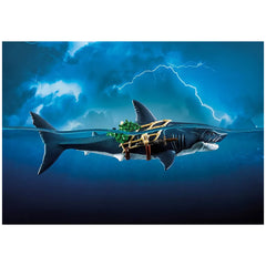 Playmobil - Reusachtige-haai-met-piraat - Speelsets