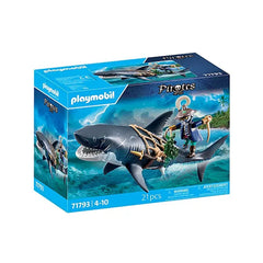 Playmobil - Reusachtige-haai-met-piraat - Speelsets