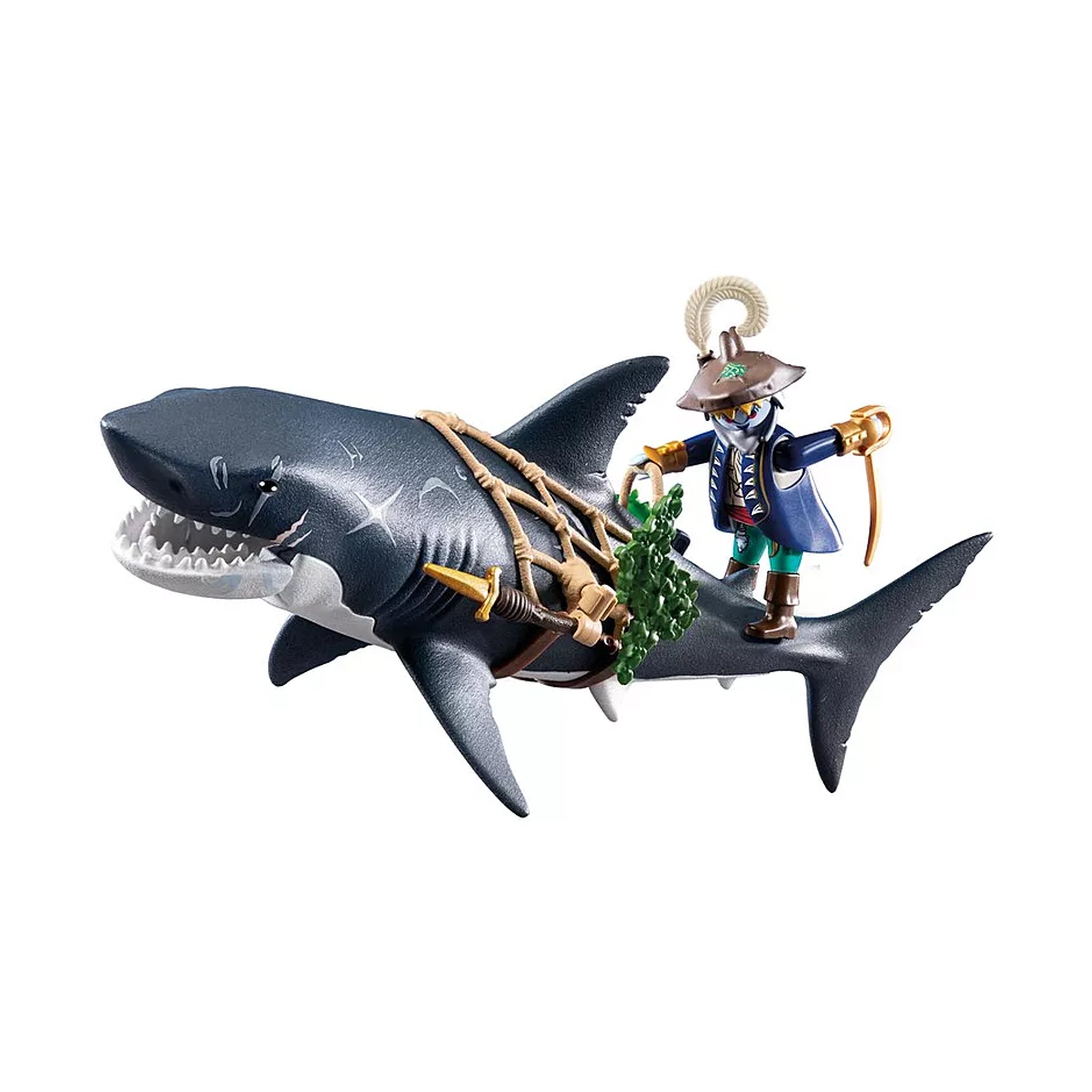 Playmobil - Reusachtige-haai-met-piraat - Speelsets