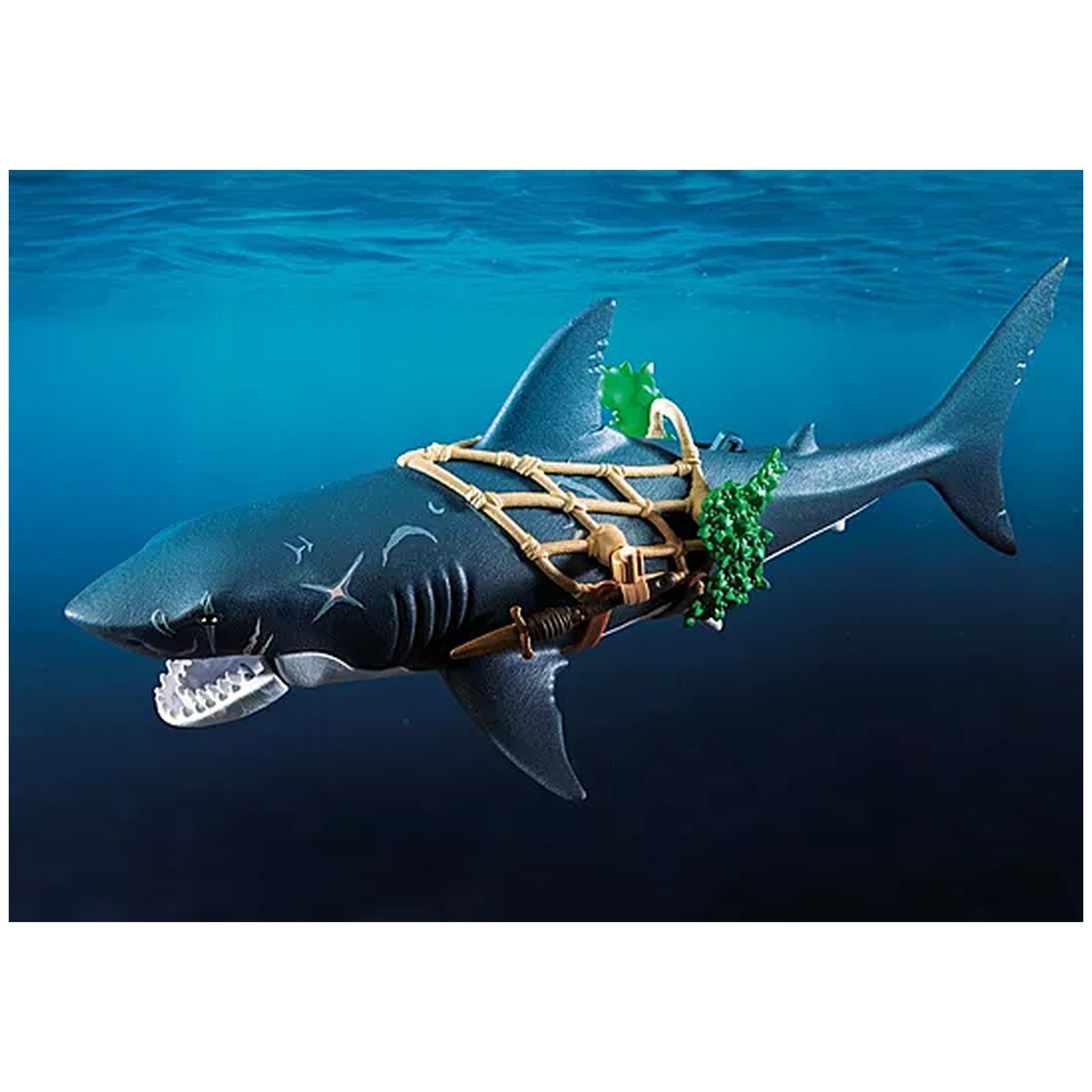 Playmobil - Reusachtige-haai-met-piraat - Speelsets