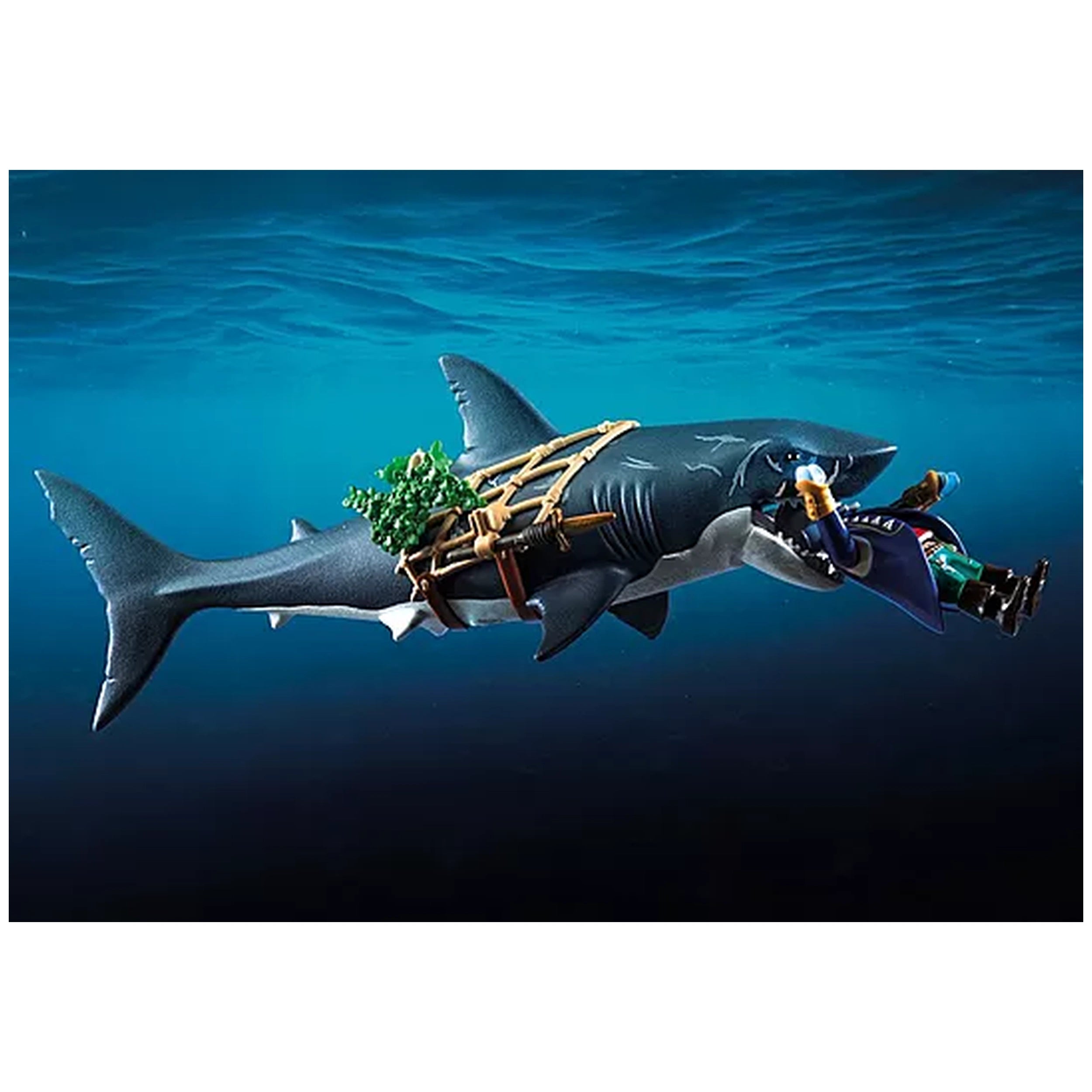 Playmobil - Reusachtige-haai-met-piraat - Speelsets