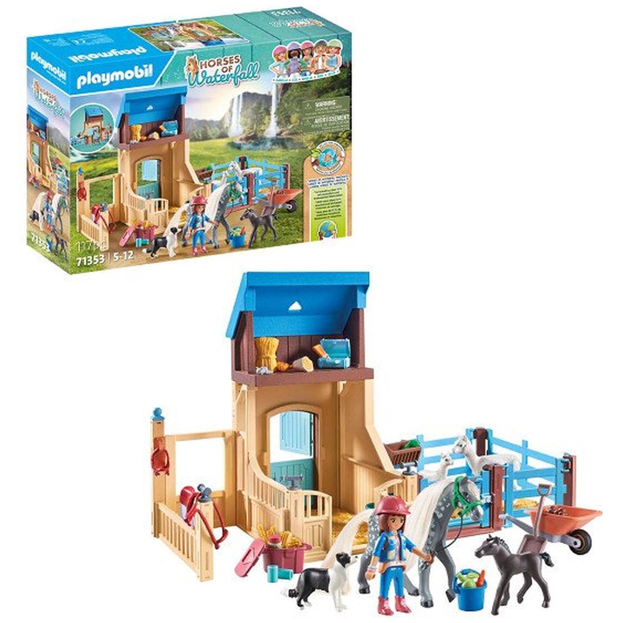 Playmobil Horses Of Waterfall Amelia And Whisper Playset - 71353