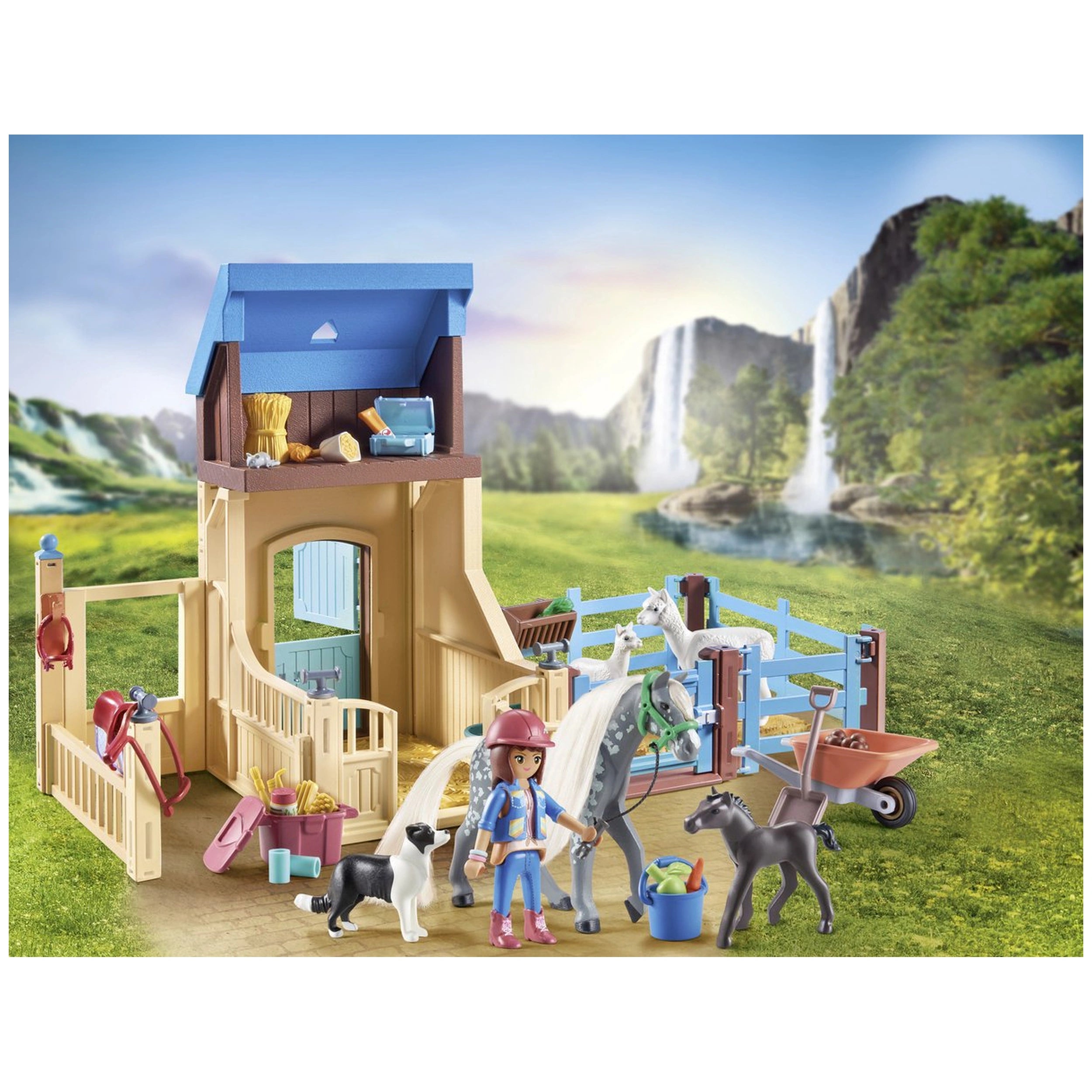 Playmobil Horses Of Waterfall Amelia And Whisper Playset - 71353