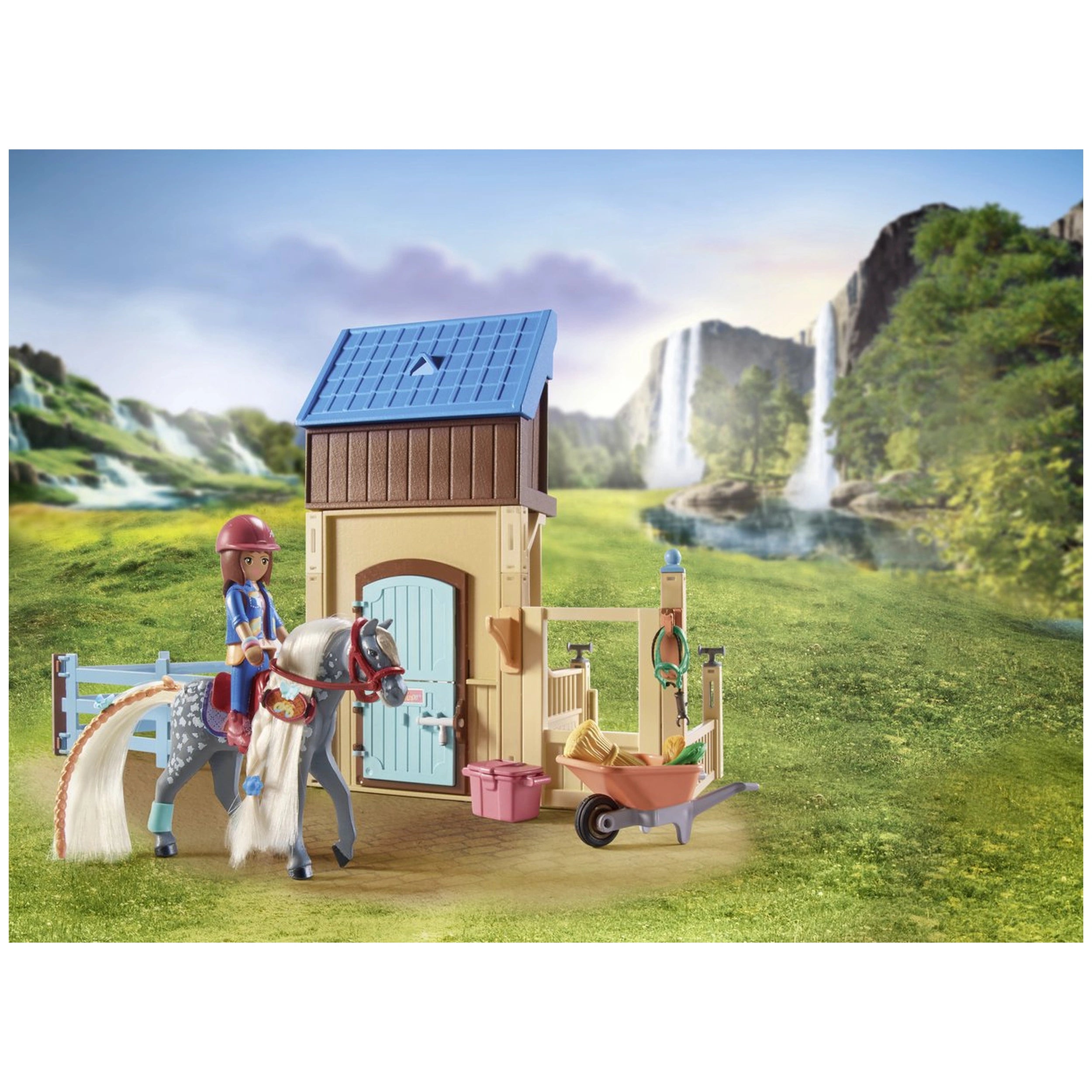 Playmobil Horses Of Waterfall Amelia And Whisper Playset - 71353