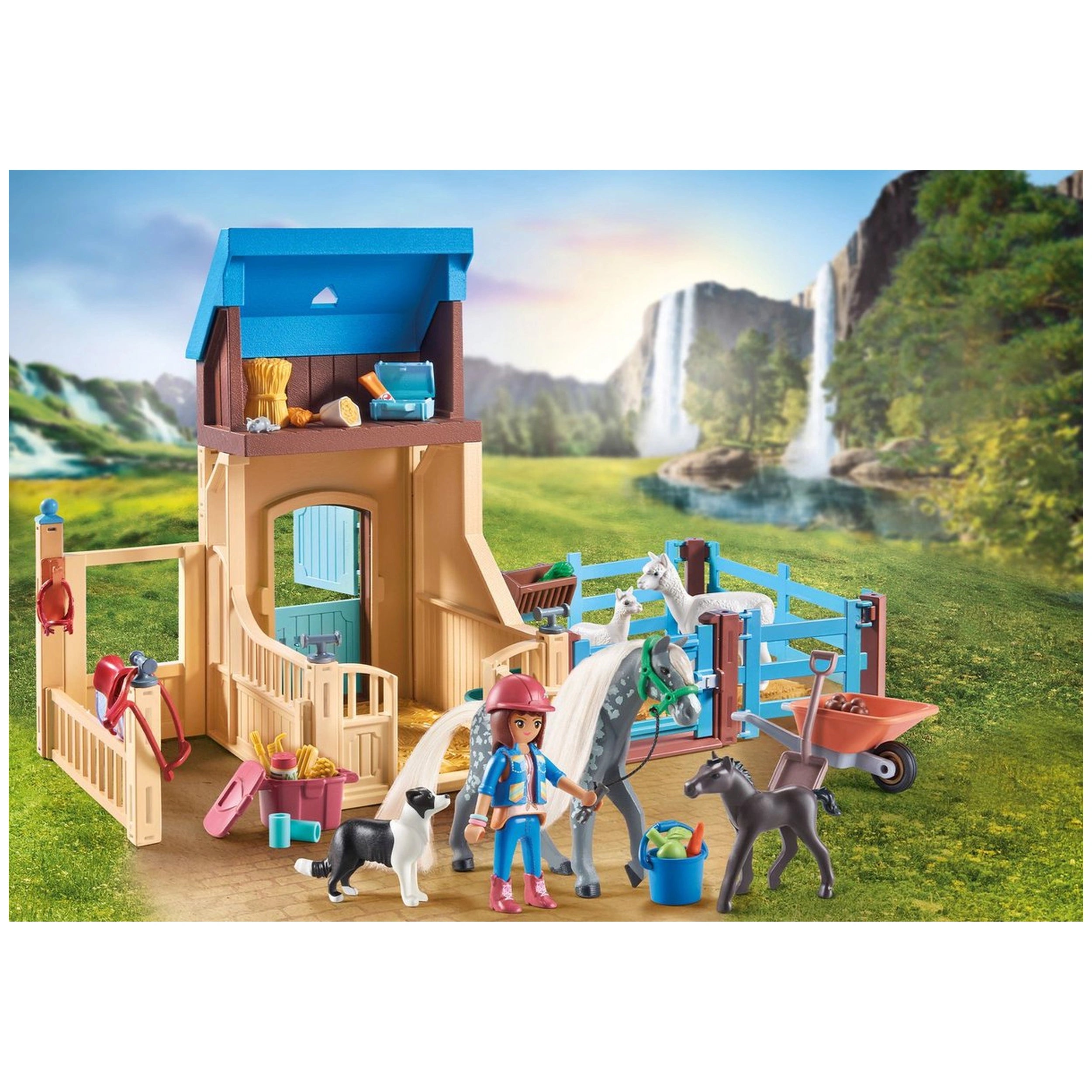 Playmobil Horses Of Waterfall Amelia And Whisper Playset - 71353