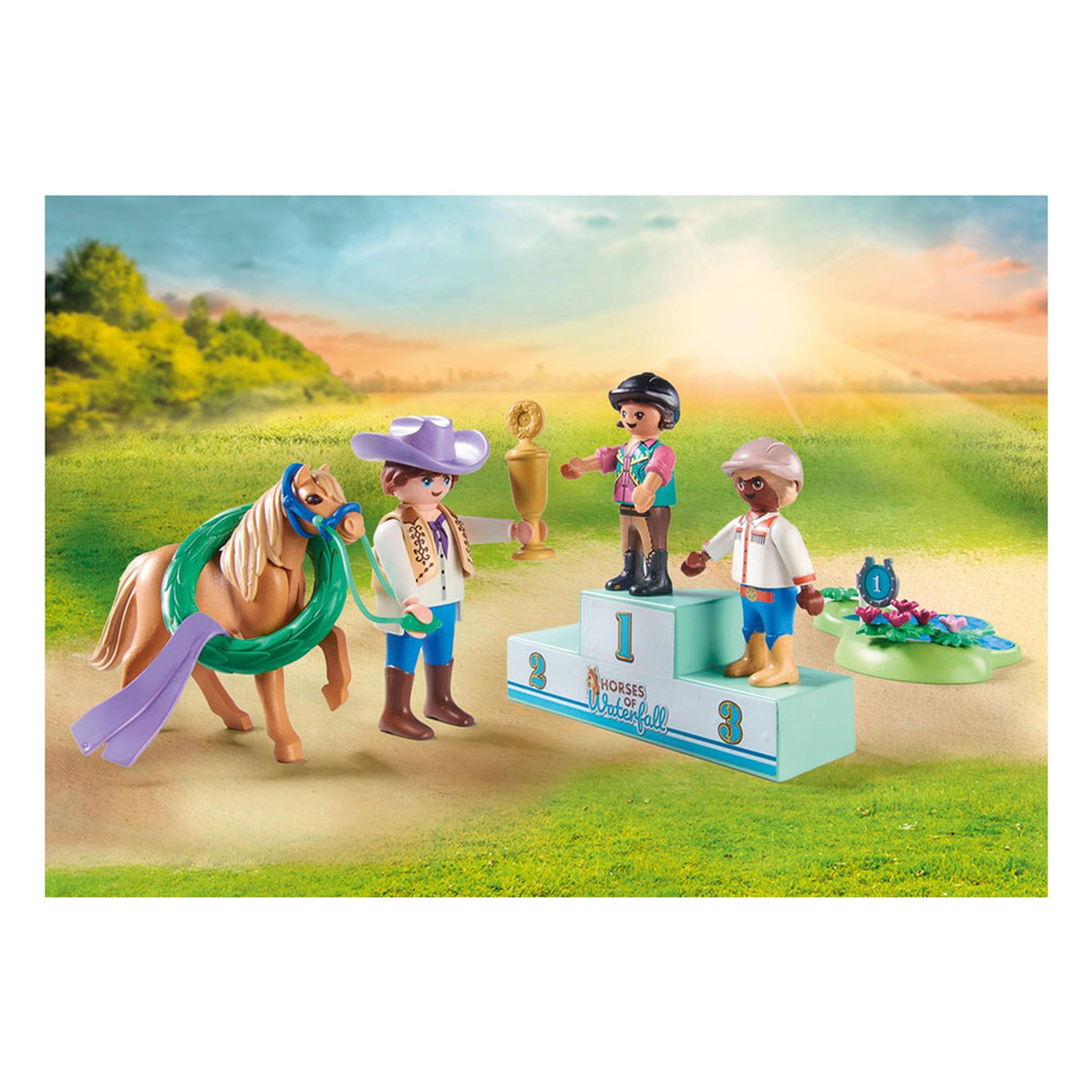 Playmobil Paarden van de Waterval Pony Toernooi - 71495