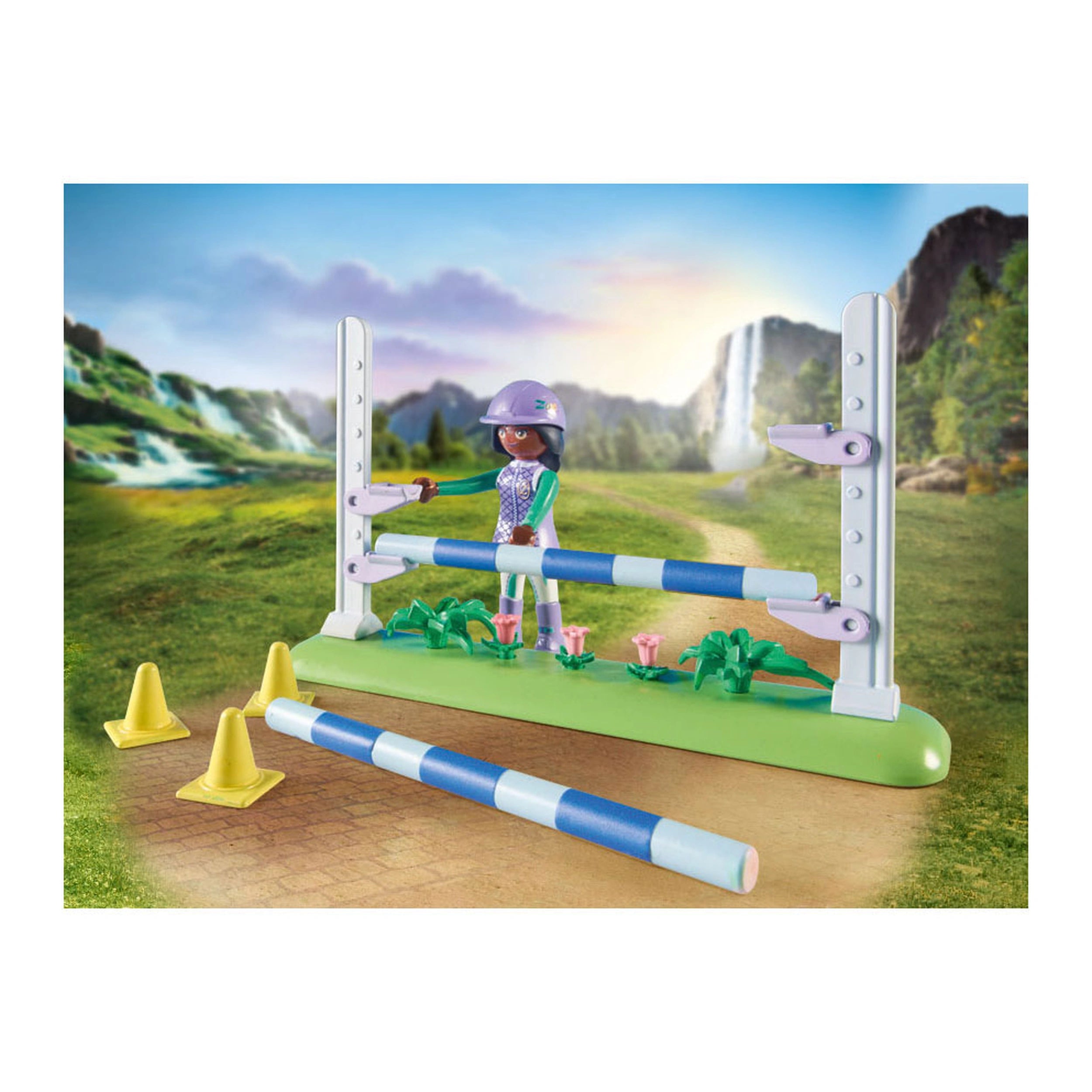 Playmobil Paarden Van Waterval Zoe En Blaze Speelset - 71355
