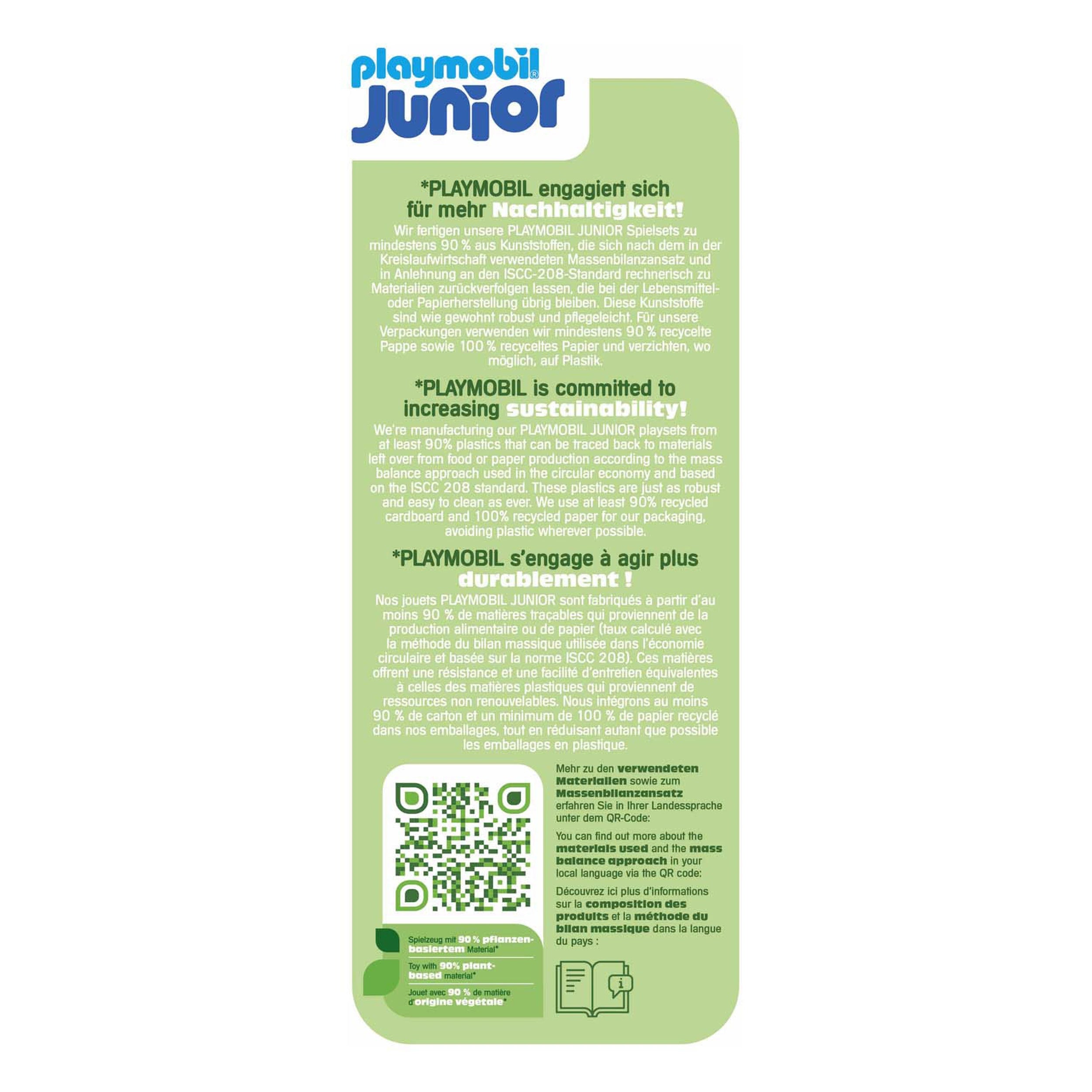 Playmobil Junior Vuilniswagen - 71685