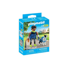 Playmobil - MY LIFE Jogger with Border Collie - Toy Playsets