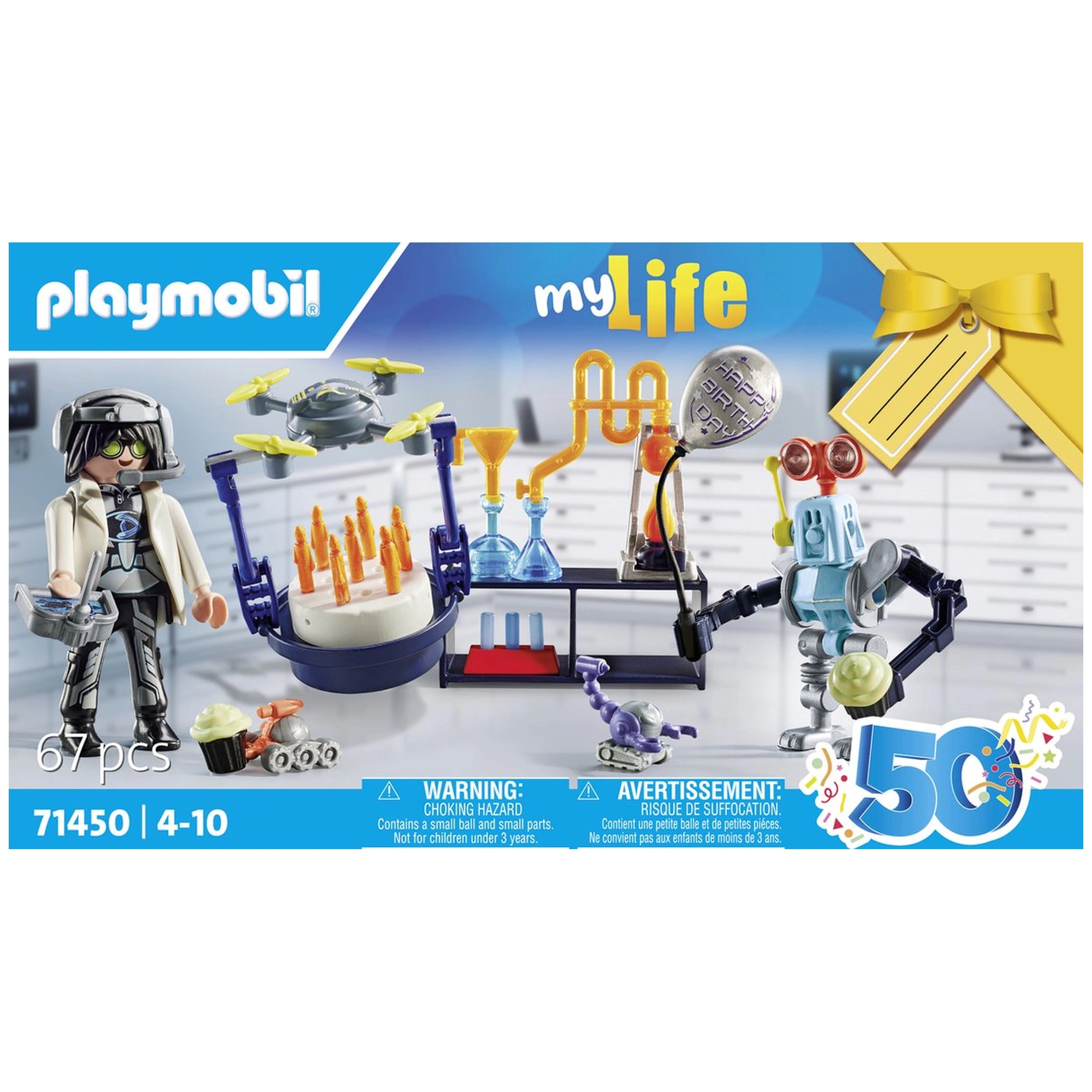 Playmobil My Life Researchers With Robots - 71450