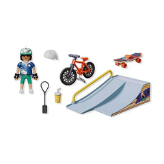 Playmobil - My Life Skateboarder Playset - Toy Playsets