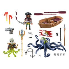 Playmobil Pirates Battle Against The Giant Octopus - 71419