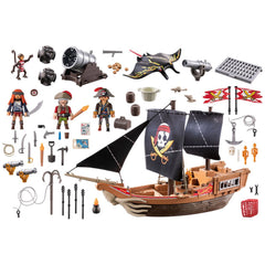 Playmobil Piraten Groot Piratenschip - 71530