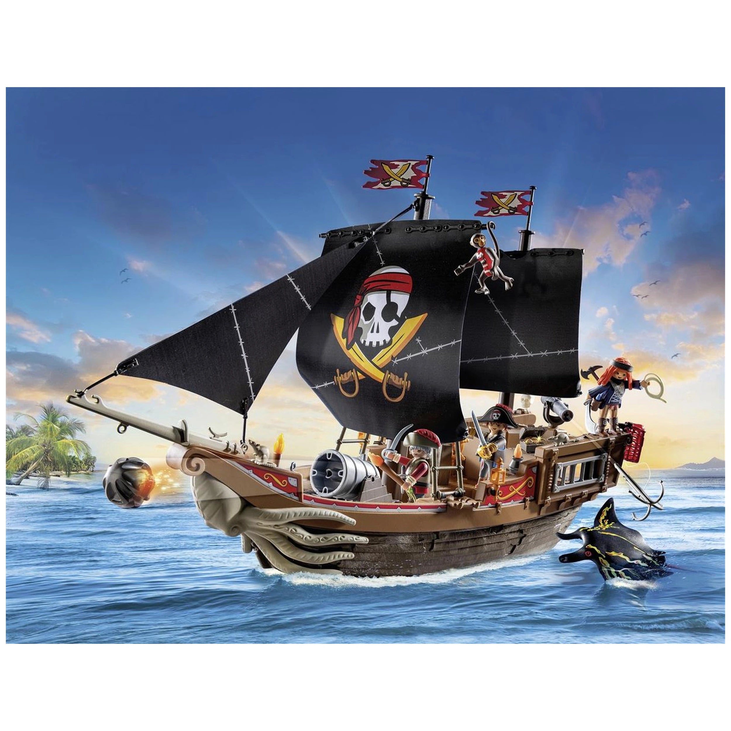 Playmobil Piraten Groot Piratenschip - 71530