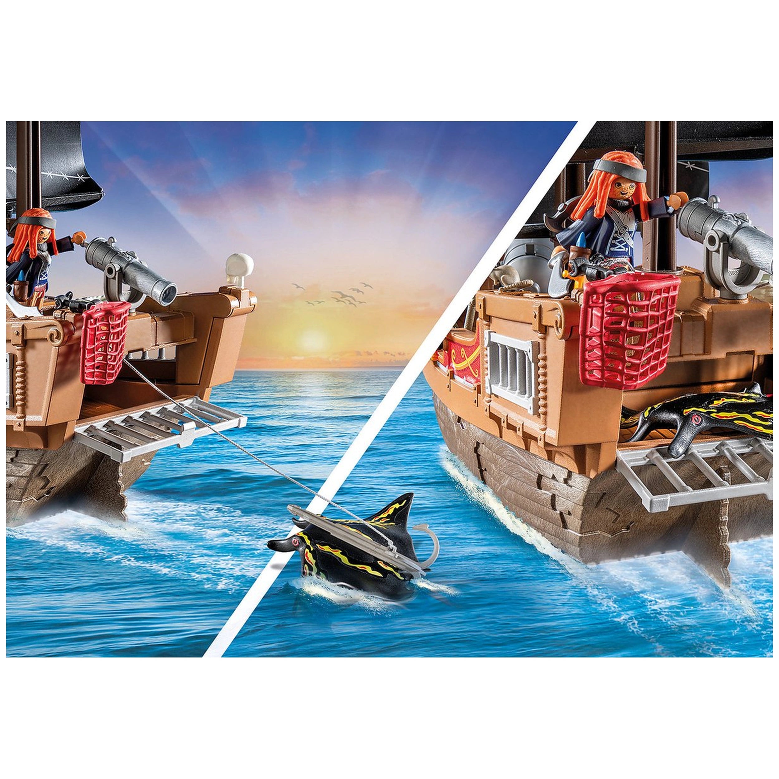 Playmobil Piraten Groot Piratenschip - 71530