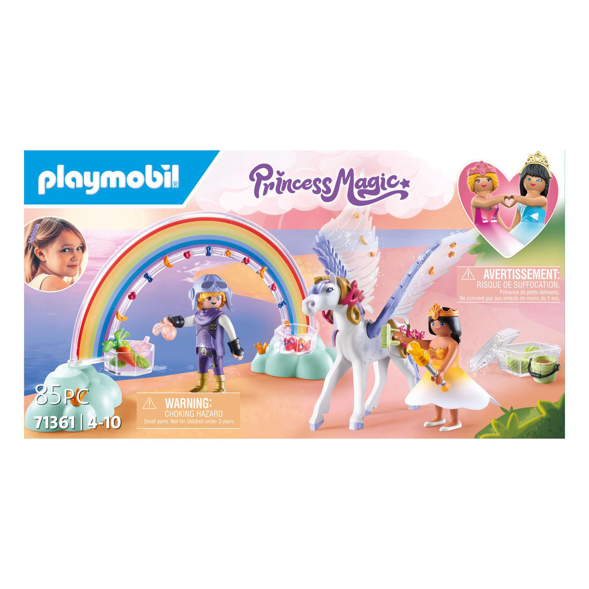 Playmobil Prinses Magische Pegasus Met Regenboog - 71361