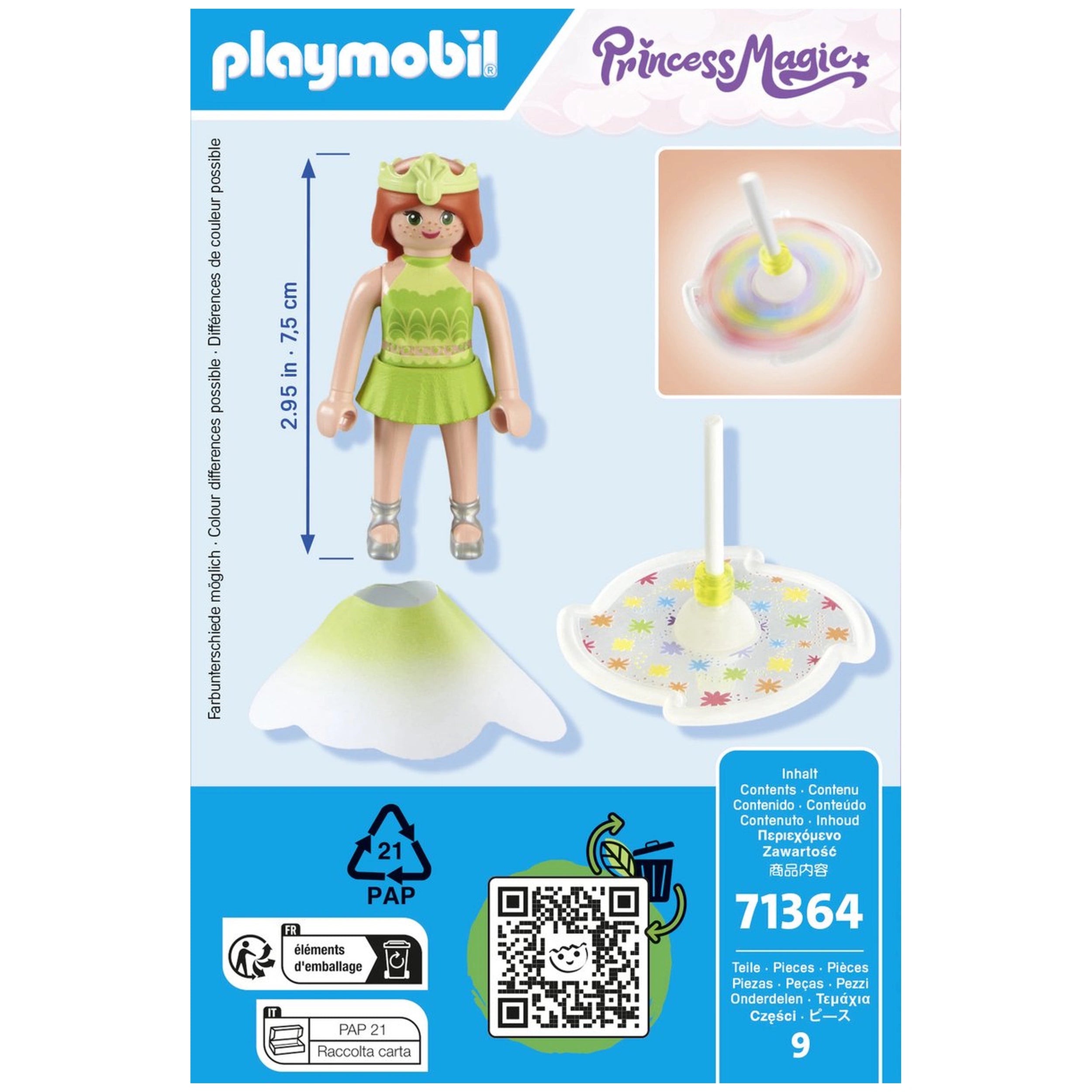 Playmobil Prinses Magische Regenboog Top Met Prinses - 71364