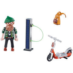 Playmobil Special Plus Hipster Met E-Scooter - 70873