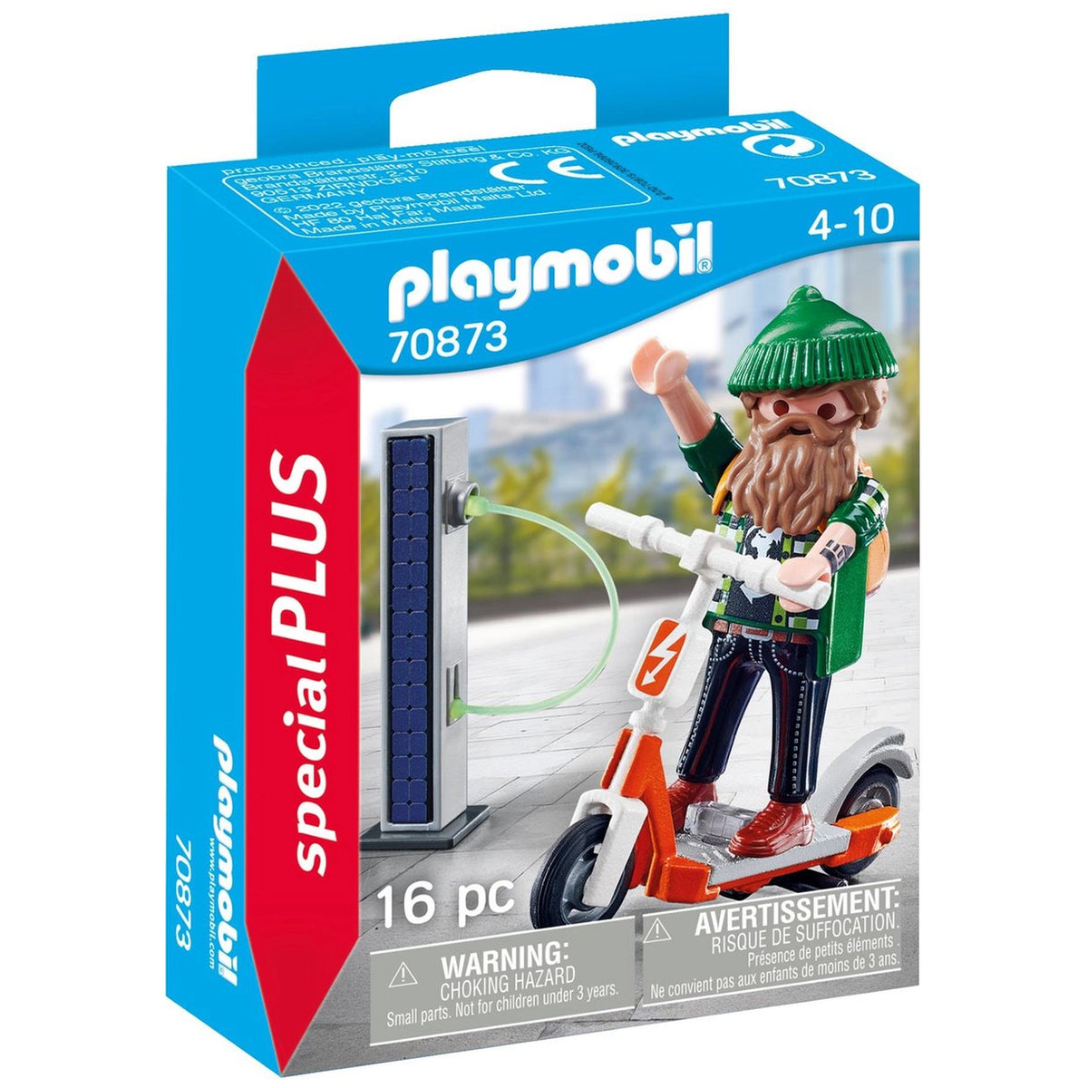 Playmobil Special Plus Hipster Met E-Scooter - 70873