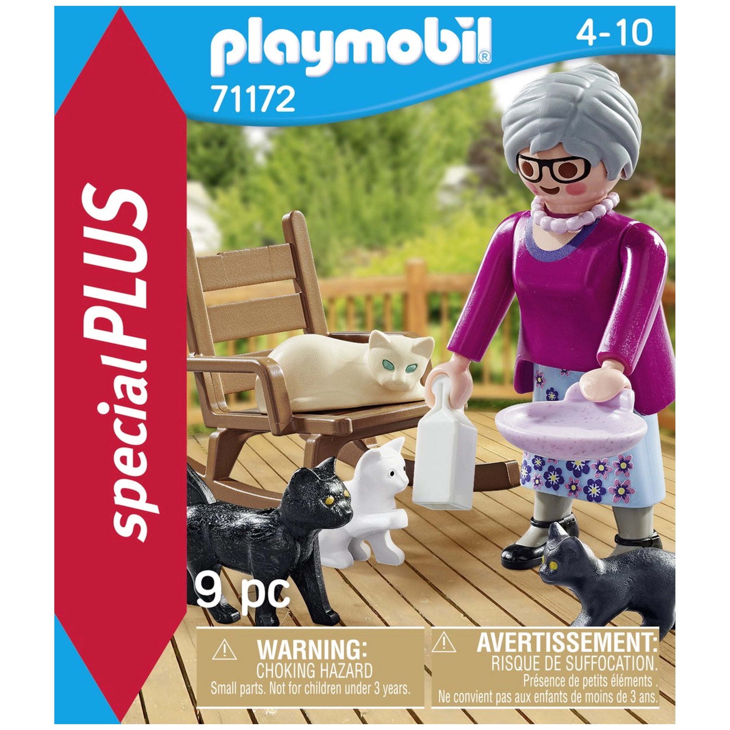 Playmobil Specials Oma Met Katten - 71172