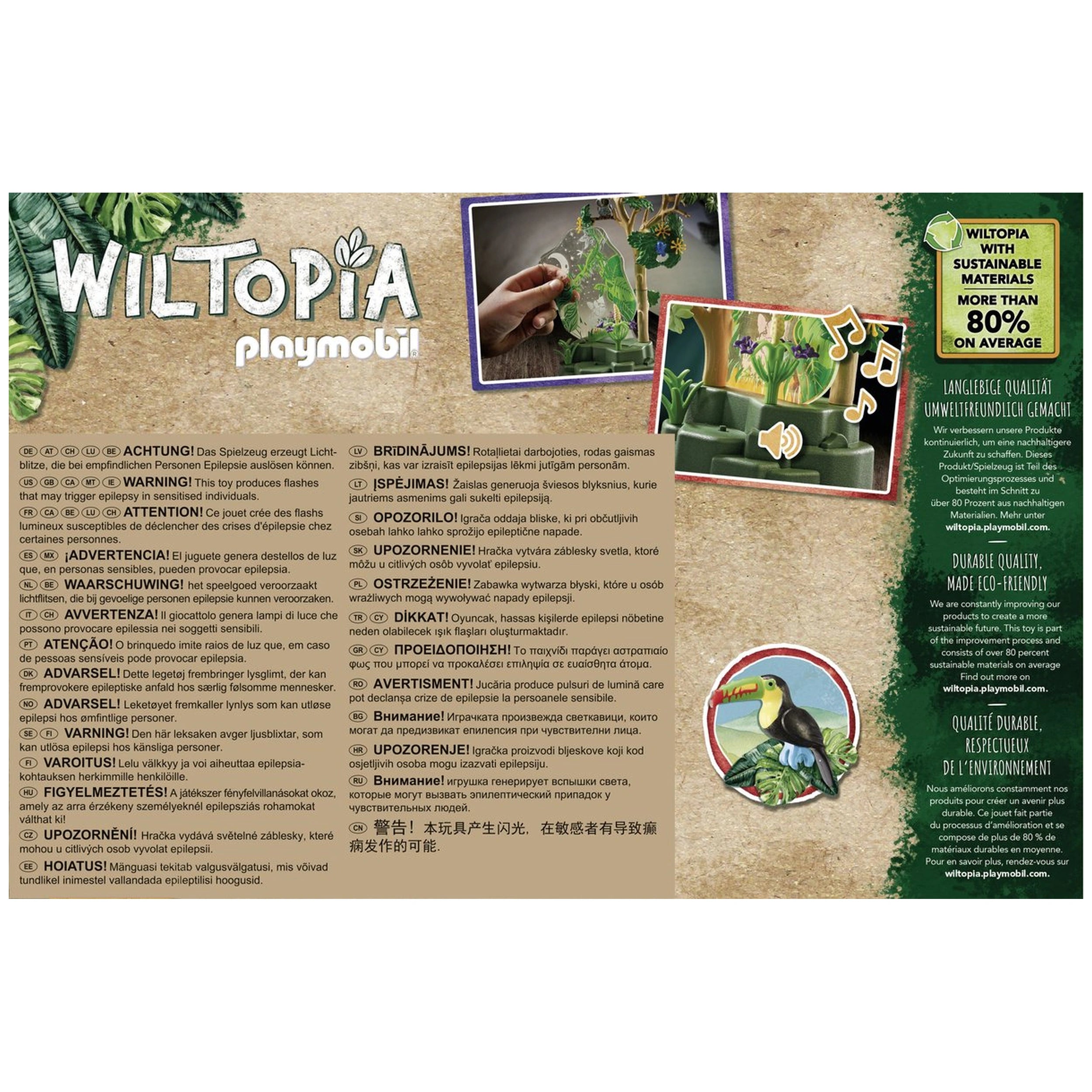 Playmobil Wiltopia Nachtlampje Regenwoud - 71009