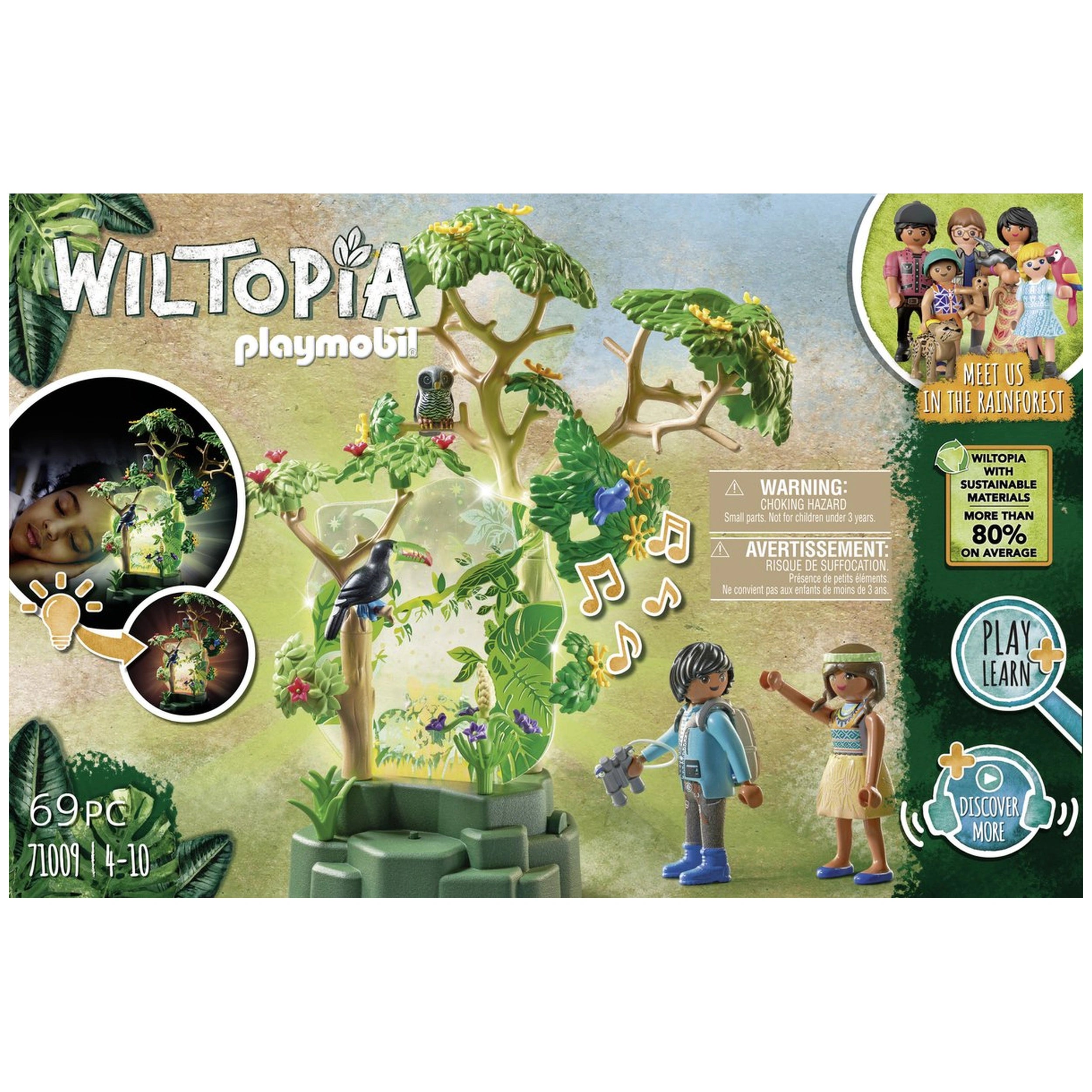 Playmobil Wiltopia Nachtlampje Regenwoud - 71009