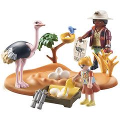 Playmobil Wiltopia Bezoek aan Papa Struisvogel - 71296