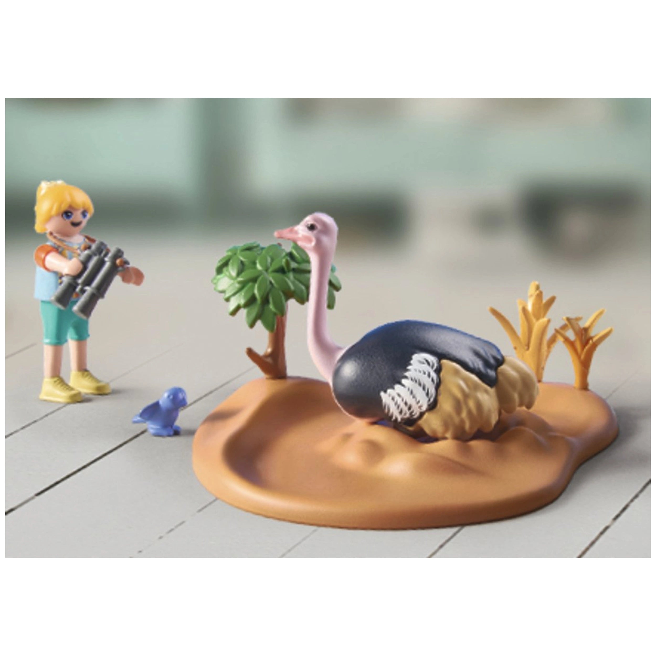 Playmobil Wiltopia Bezoek aan Papa Struisvogel - 71296