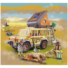 Playmobil Wiltopia With The Off-Road Vehicle At The Lions - 7129
