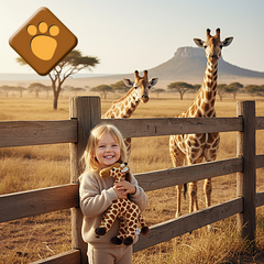 Plush & Co - Kypzy Little Giraffe Plush 38 cm - Stuffed Animals