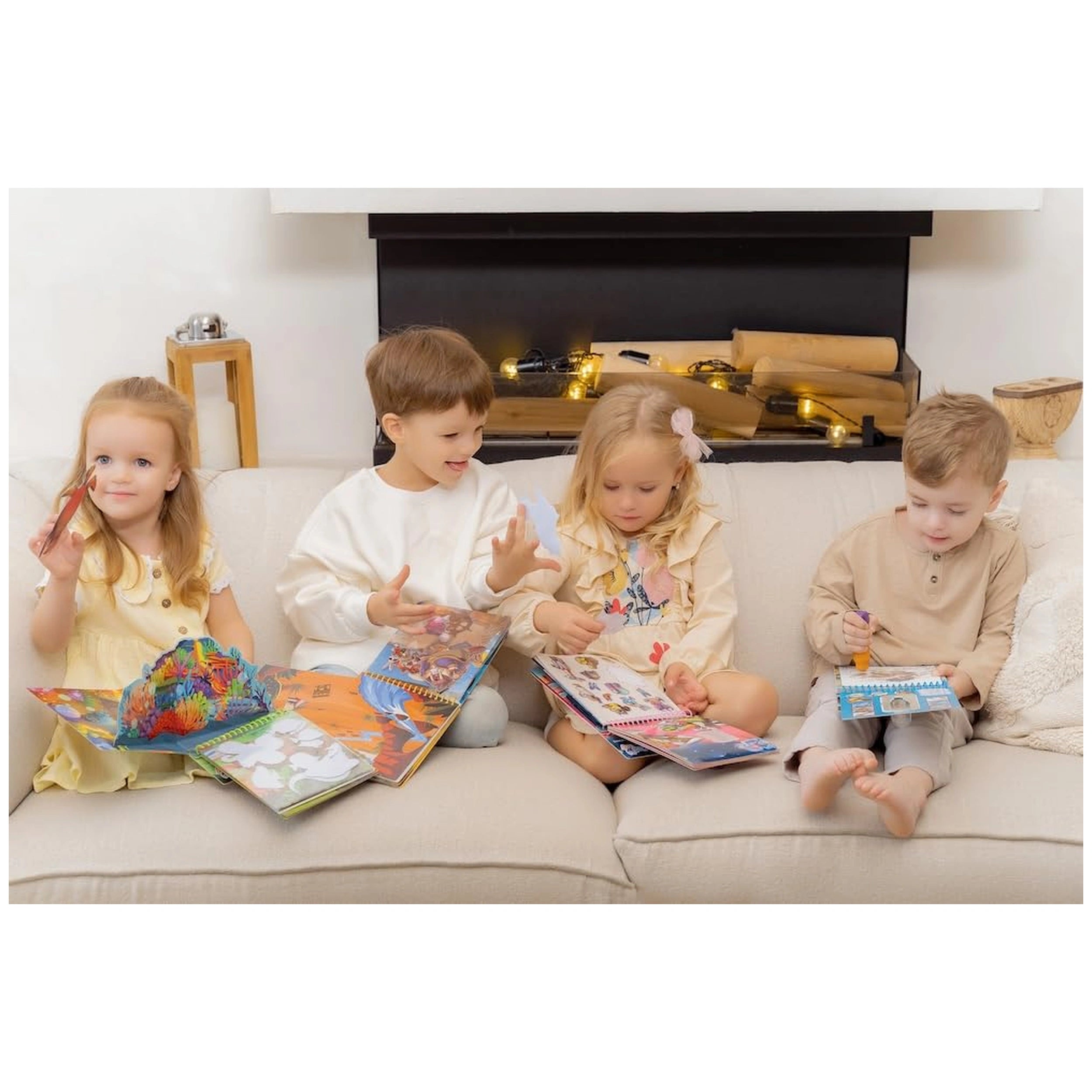 QwiToy - 3 in 1 Magische Avonturen Speelboek - Boeken