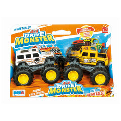 RS Toys - Monster Truck 4x4 Drive Monster in Metal - Play Vehicles