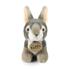 Rappa - Exclusieve Eco - Vriendelijke Pluche Zittende Konijn - Knuffeldieren - +0M - RAP - ECO - BUNNY - GR - 16 - 69525208