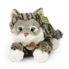 Rappa - Gray Tabby Cat Plush - Stuffed Animals