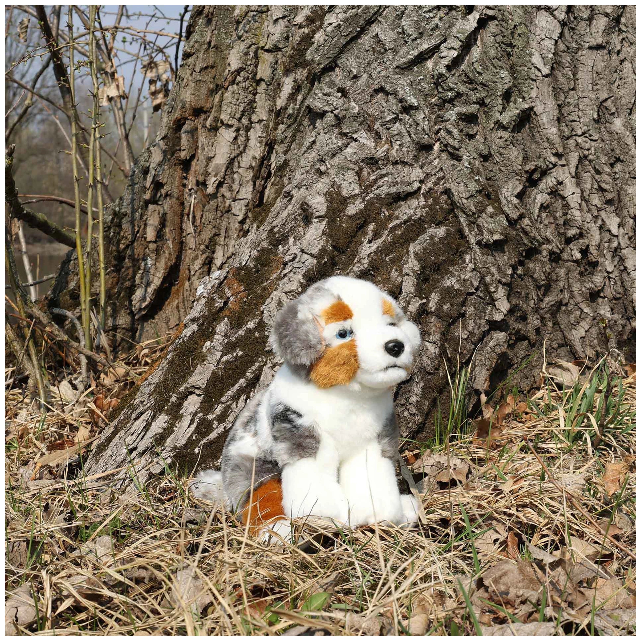 Rappa - Pluche-Australische-Shepherd-Hond-23-cm-Gevulde-Dieren