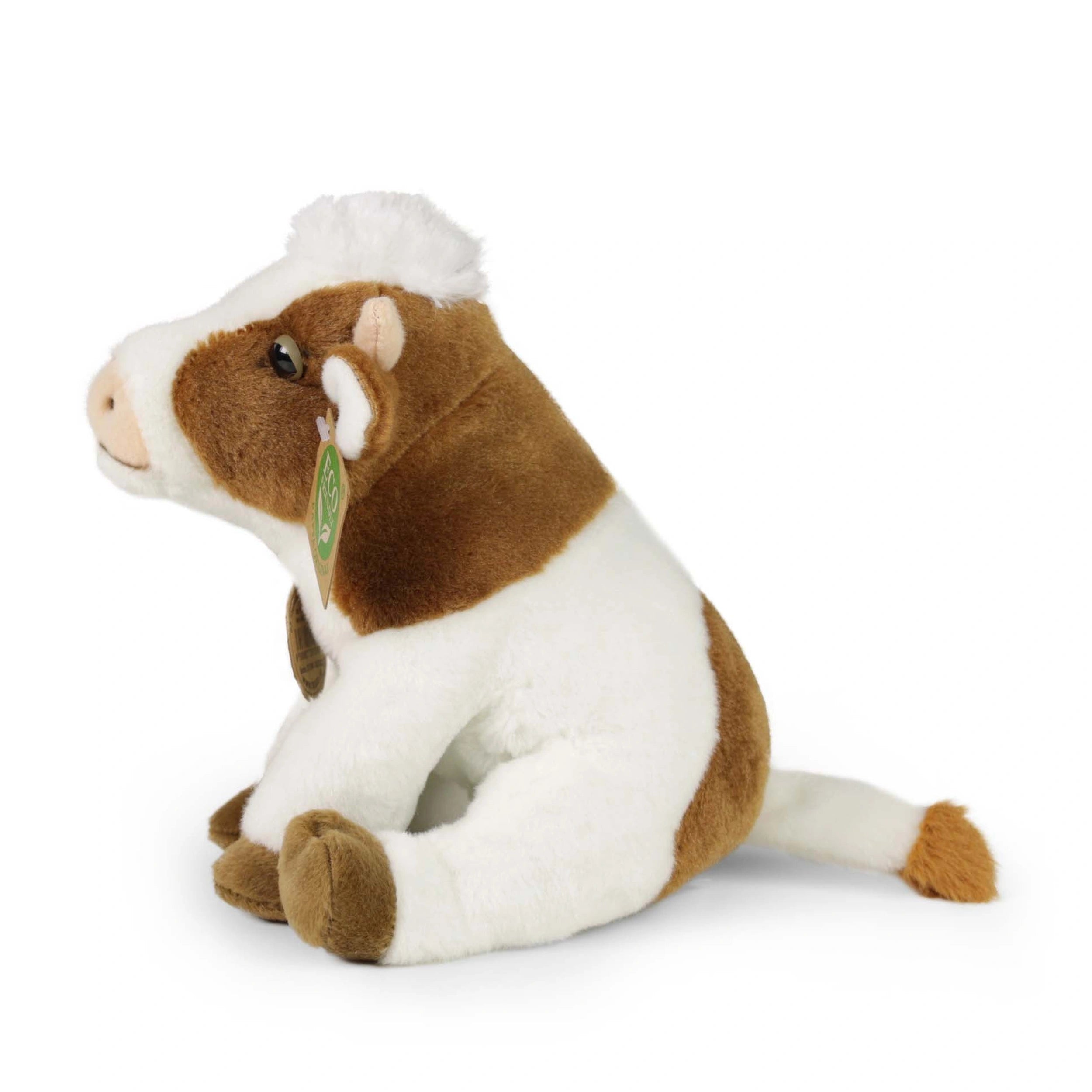 Rappa - Pluche-Koe-18cm-Eco-vriendelijke-Pluche-Dieren