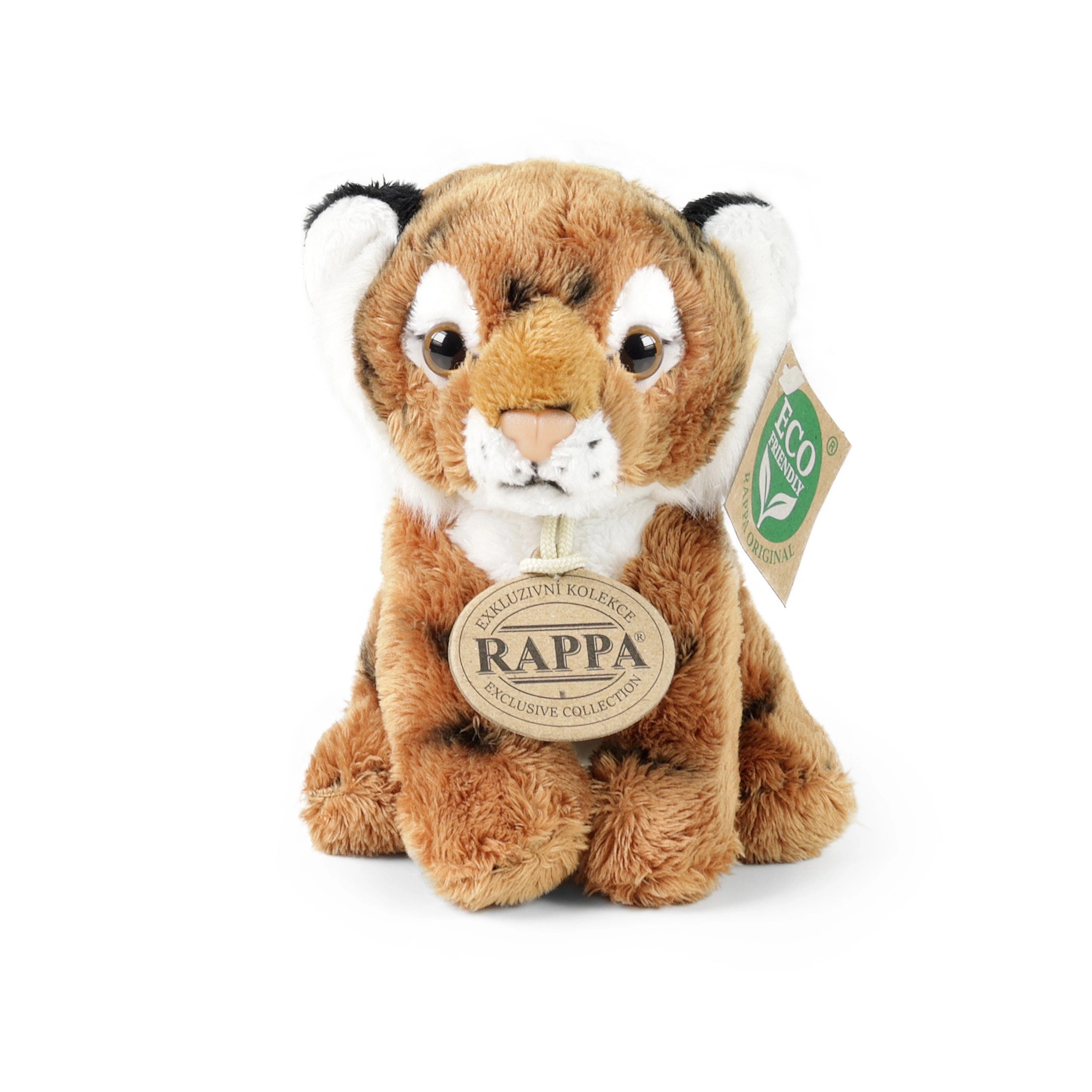 Rappa - Pluche dieren assorti 15 cm ECO-VRIENDELIJK - Knuffeldieren