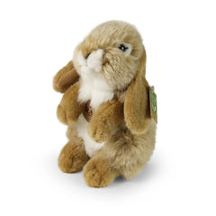 Rappa - Pluche beige haas 18 cm ECO-VRIENDELIJK - Knuffeldieren