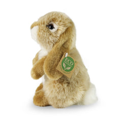 Rappa - Pluche beige haas 18 cm ECO-VRIENDELIJK - Knuffeldieren