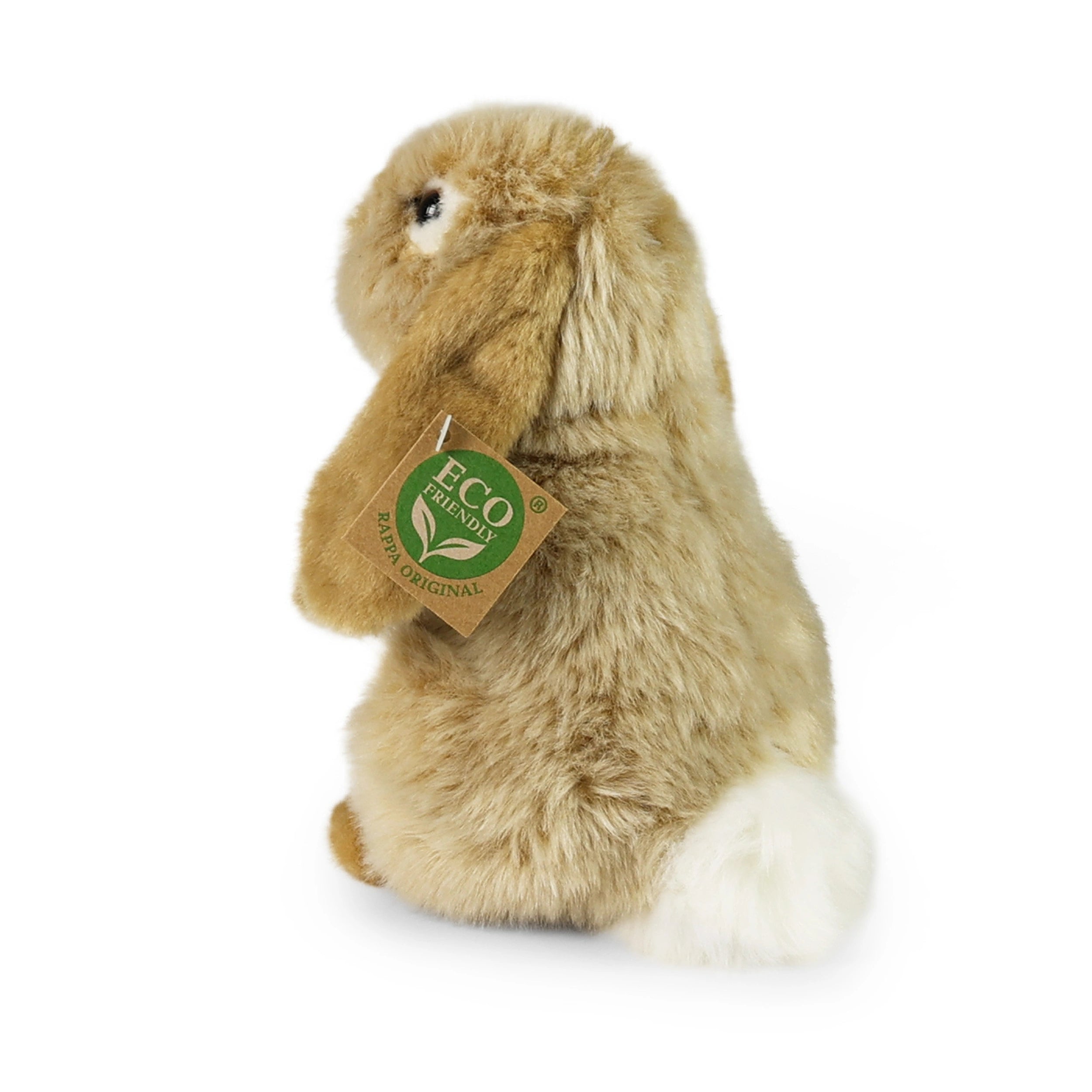 Rappa - Pluche beige haas 18 cm ECO-VRIENDELIJK - Knuffeldieren
