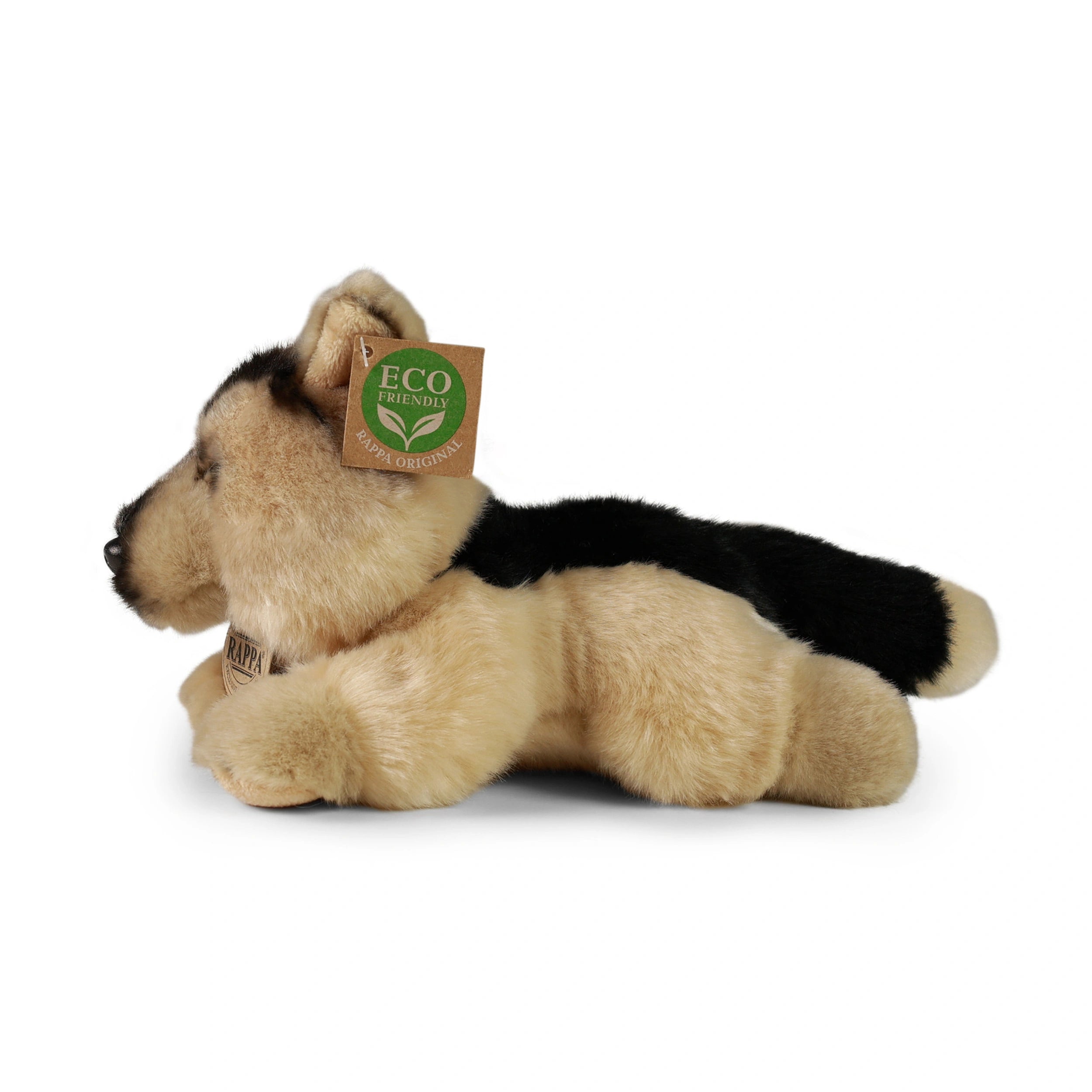 Rappa - Pluche hond Herder 20 cm ECO-VRIENDELIJK - Knuffeldieren