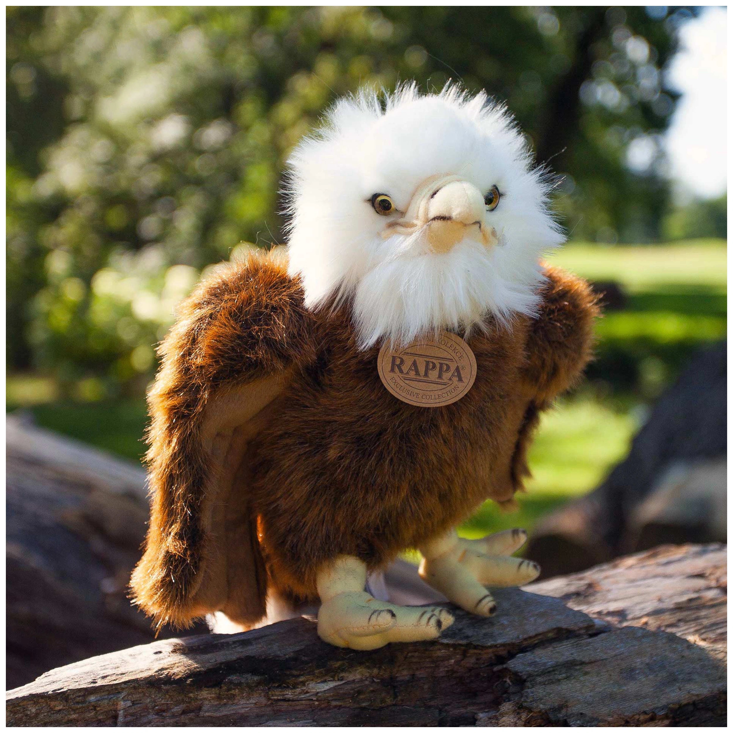 Rappa - Plush eagle 24 cm ECO-FRIENDLY - Stuffed Animals