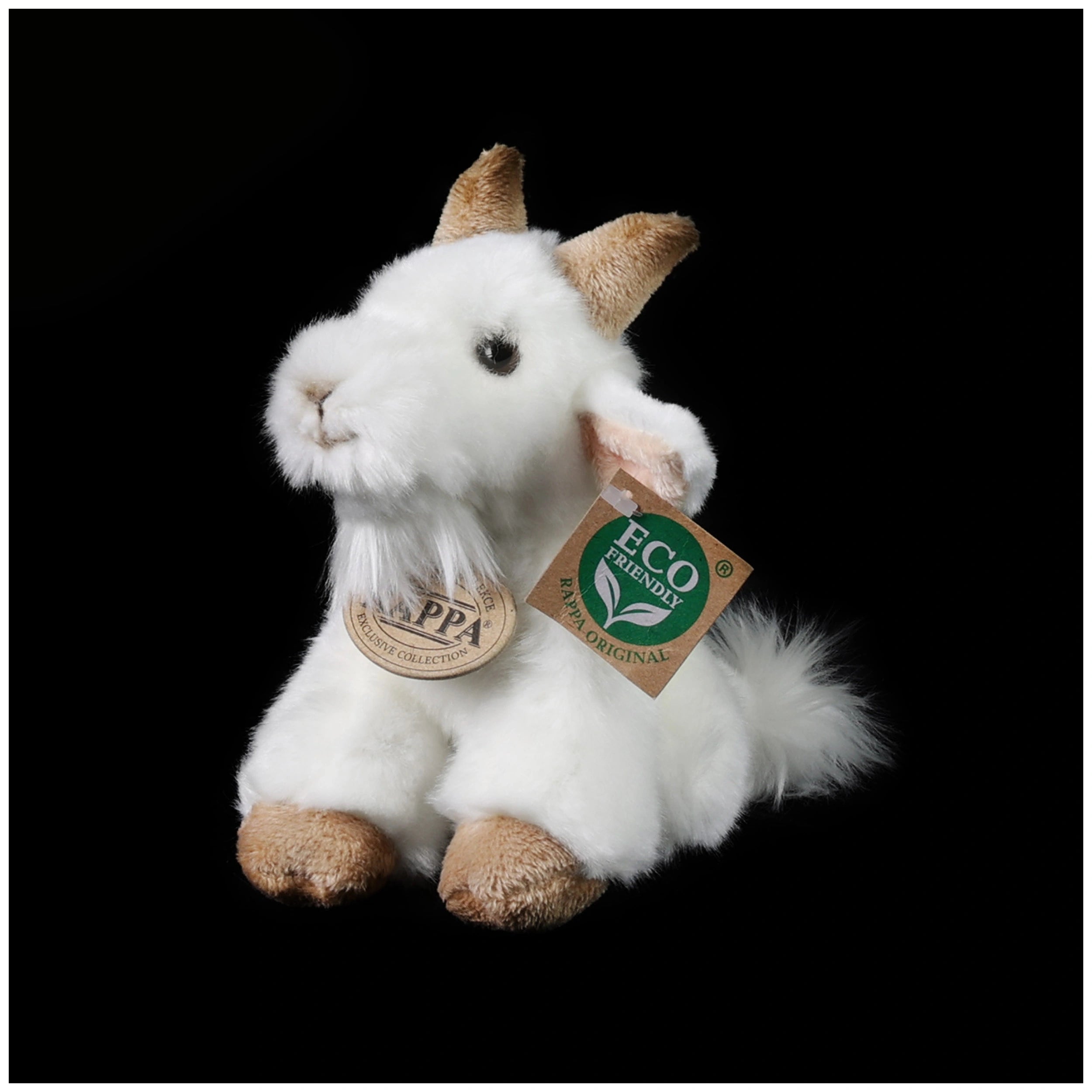 Rappa - Plush goat 16 cm ECO-FRIENDLY - Stuffed Animals