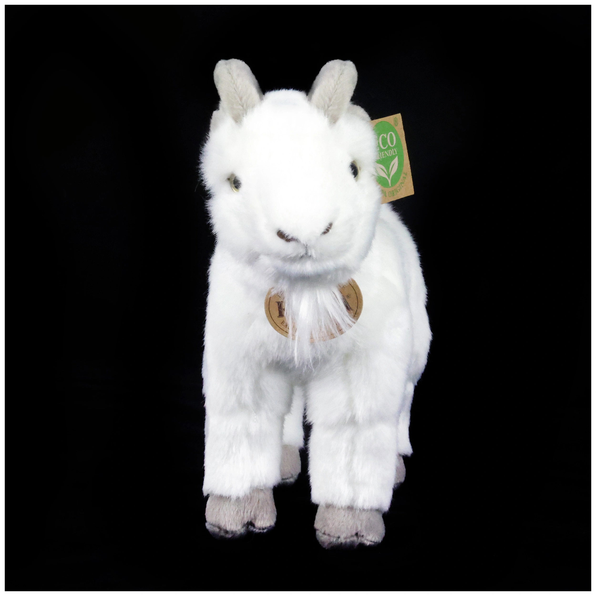 Rappa - Pluche geit 20 cm ECO-VRIENDELIJK - Knuffeldieren