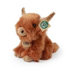 Rappa - Plush highland cattle 20 cm ECO-FRIENDLY - Stuffed Animals