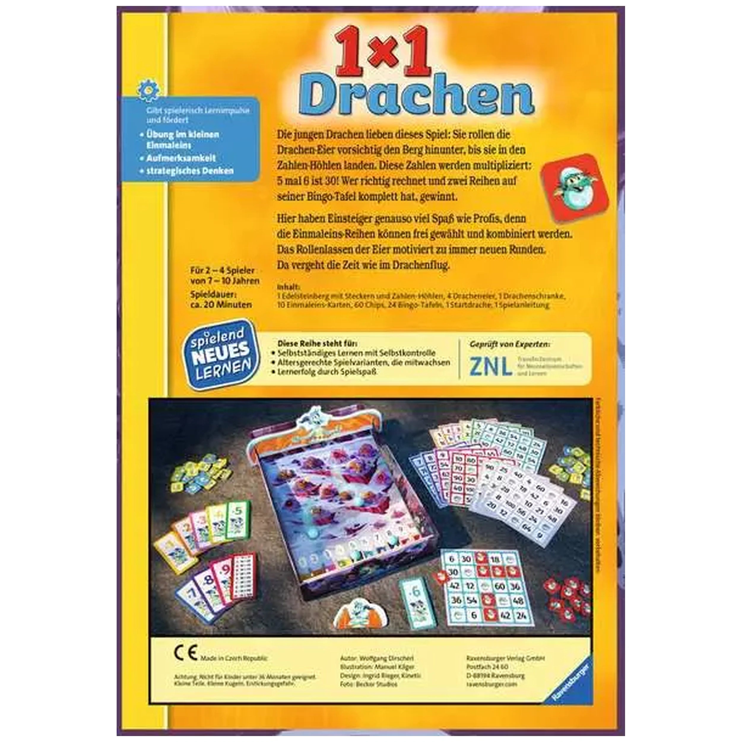 Ravensburger - 1X1 Drachen - Board Game - German Edition