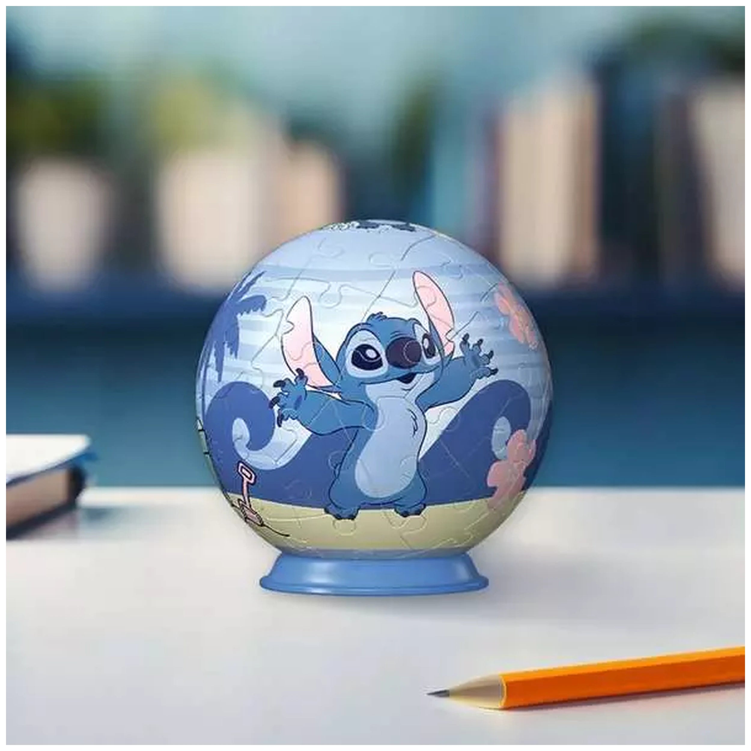 Ravensburger - 3D-Puzzle-Ball-Disney-Stitch-Action-Toy-Figures