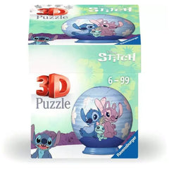 Ravensburger - 3D-Puzzle-Ball-Disney-Stitch-Angel-Action-Toy-Figures