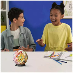 Ravensburger - 3D-Puzzle-Ball-Pokemon-Kanto-Region-Action-Toy-Figures