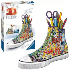 Ravensburger - 3D-Puzzle-Sneaker-Skyline-Action-Toy-Figures